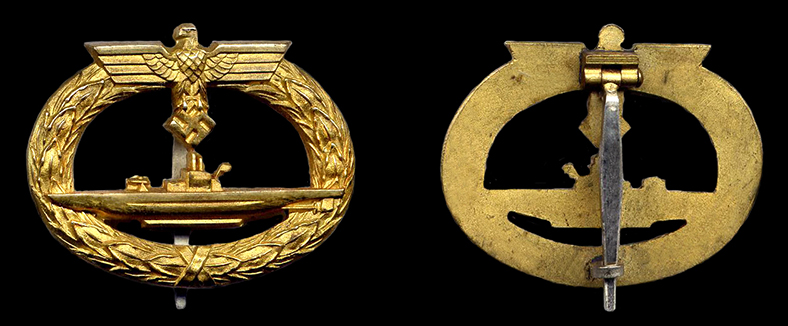 U-Boat war badge - C.E Juncker